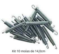 Kit Mola Cama Elástica 14,0Cm - 10 Unidades - Imagem 4