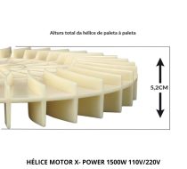 Helice Para Motor De Brinquedo Inflável X-POWER-1500W - Imagem 5
