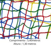 Rede De Proteção Para Cama Elástica 1,70 - 5,40X1,30M - Imagem 2