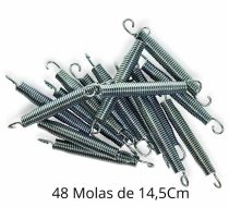 Kit Lona para Cama Elástica 2,44 Nacional com 48 Molas de 14,0cm - Imagem 14