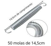 Kit 50 Molas de 14,5 + Puxador - Imagem 2