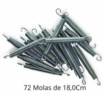 Kit Lona Nac Para Cama Elástica 3,66 Com 72 Molas De 18Cm - Imagem 3