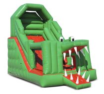 Tobogã Jacare Premium Soldado - Acompanha Motor 1200 Bivolt