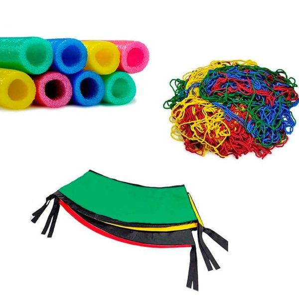 8 Isotubos + 1 protetor de molas + Rede 3,66 - Bg