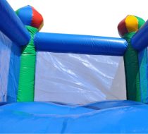 Pula Pula Castelo com rede nas laterais soldado + Motor 680W Biv - Imagem 3