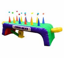 Corrida Maluca Inflável + Motor 1200W Bivolt + 10 Bolinhas
