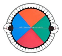 Kit Lona para Cama Elástica 2,44 Nacional com 48 Molas de 14,0cm - Imagem 8