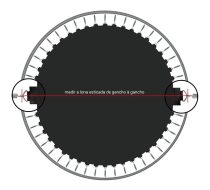 Kit Lona para Cama Elástica 4,27 com 96 Molas de 18cm - Imagem 22