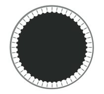 Kit Lona para Cama Elástica 4,27 com 72 Molas de 18cm - Imagem 7