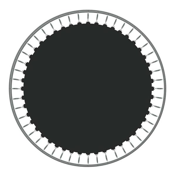 Lona para Cama Elástica 2,00 Preta para 36 Molas