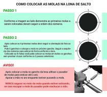 Kit Lona para Cama Elástica 4,27 com 72 Molas de 18cm - Imagem 25