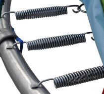 Cama Elástica 2,44 Lona Preta Com 48 Molas - Imagem 4