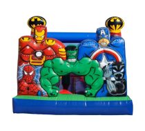 Pula Pula Castelo Herois Com Rede - Acompanha Motor 680W Bivolt