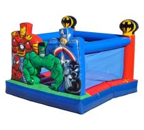 Pula Pula Castelo Herois Com Rede - Acompanha Motor 680W Bivolt - Imagem 4