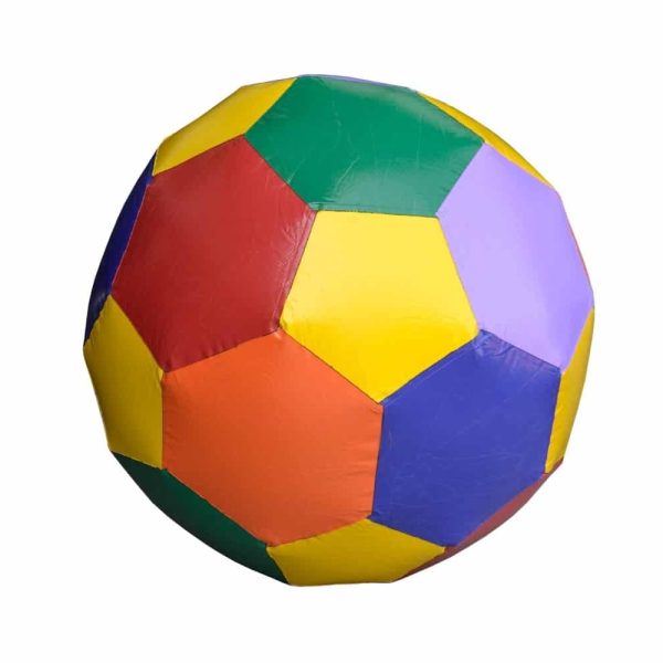 Bolão Inflável Para Futebol De Sabão 1,40M Colorido - Sem Motor