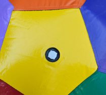 Bolão Inflável Para Futebol De Sabão 1,40M Colorido - Sem Motor - Imagem 2