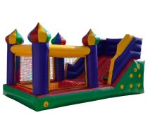 Mini Tobogã Com Piscina De Bolinha Soldado + Motor 680W Bivolt