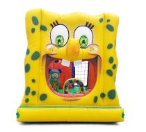 Mini Escorrega Kid Play - Bob Esponja  - Acompanha Motor 680W Bivolt