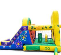 Mini Escorrega Kid Play - Bob Esponja  - Acompanha Motor 680W Bivolt - Imagem 2