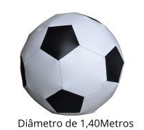 Bolão Inflável para Futebol De Sabão 1,40M  - Sem Motor - Imagem 2
