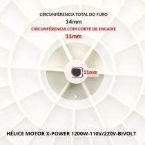 Helice Para Motor De Brinquedo Inflável G-Air 1200W - Imagem 18