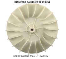 Helice Para Motor De Brinquedo Inflável X-POWER-750W-110V/220V - Imagem 2