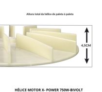 Helice Para Motor De Brinquedo Inflável G-Air 1200W - Imagem 11