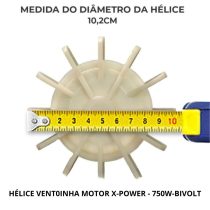 Helice Para Motor De Brinquedo Inflável G-Air 1200W - Imagem 22