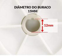 Hélice Ventoinha motor G-air 680W Bivolt 102mm - Imagem 3