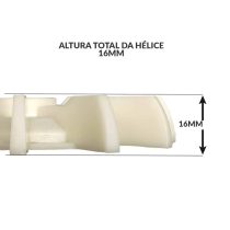 Hélice Ventoinha motor G-air 1200W  117mm - Imagem 4