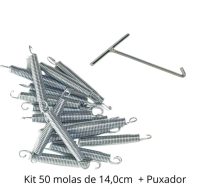 Kit 50 Molas de 14,0Cm + Puxador - Imagem 4