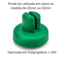 Ponteira de Cama Elástica para Tubos de 1" e 1" 1/4 Polegadas - Imagem 6