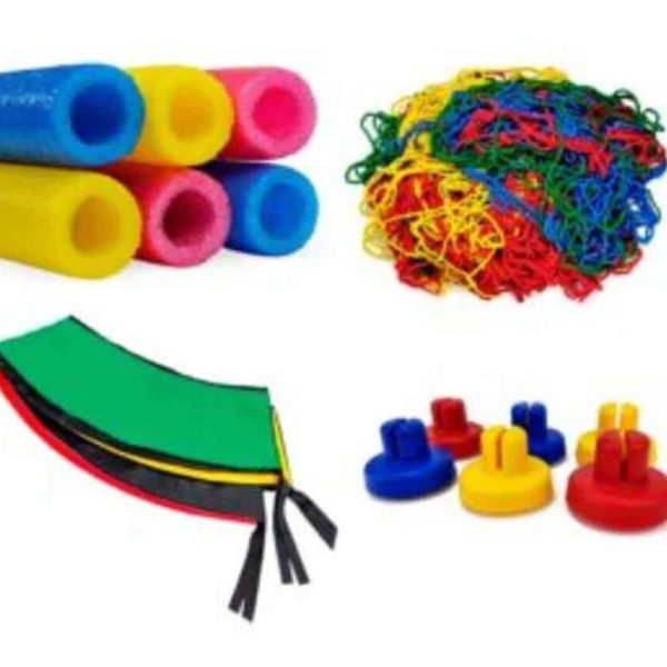 kit rede protetor cama elastica 2.44m
