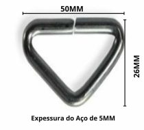 Triângulo Para Lona De Cama Elástica 26Mm - Imagem 2