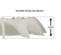 Helice Para Motor De Brinquedo Inflável Com Furo 3/4 - Imagem 4