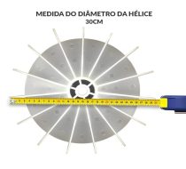 Helice Para Motor De Brinquedo Inflável Com Furo 5/8 - Imagem 2