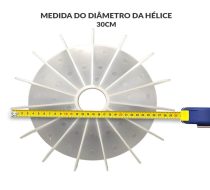 Helice Para Motor De Brinquedo Inflável Com Furo 4p - Imagem 2