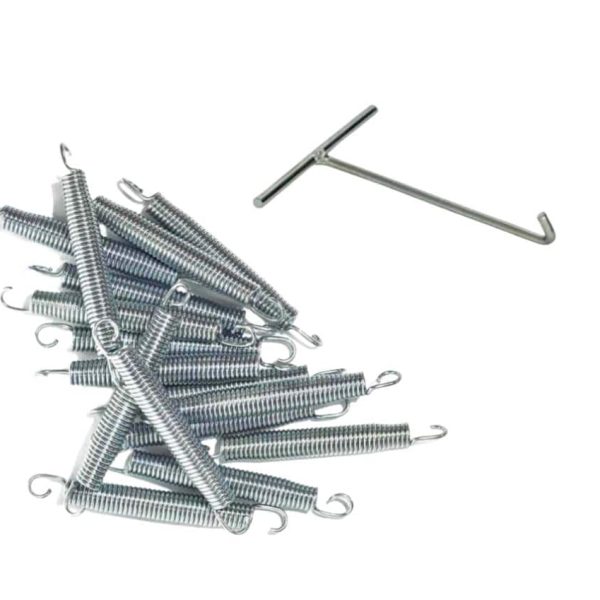 Kit 100 Molas de 14,0 + Puxador - Cama Elástica