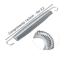 Kit 50 Molas de 14,0 - Cama Elástica - Imagem 2