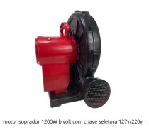 Motor para Brinquedos Infláveis 1200W Bivolt - X-POWER - Imagem 2