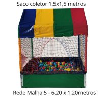 Rede+Ponteira+Isotubo+Protetor de Cama Elástica Bg-4,27 - Imagem 147