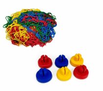 Rede 2,44 + 06 Ponteira para Haste de Cama Elástica