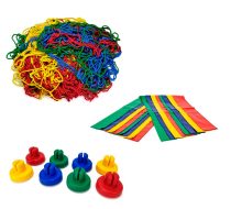 Rede 3,66 + 08 Ponteira + 08 Capas para Haste de Cama Elástica-Bg - Imagem 16