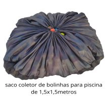 Saco Coletor de Bolinhas p/ Piscina 1,5x1,5 - Imagem 3