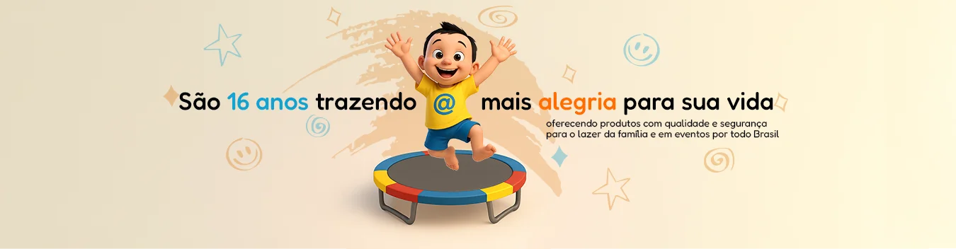 16 anos Shop Infláveis